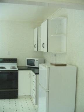 Kitchen facilities of a 3 bedroom apartment